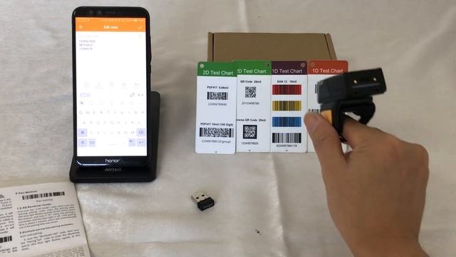 LENVII R888 Wearable 2D Barcode Scanner with NFC/Bluetooth/Wireless/Wired 4-in-1 Connection смотреть онлайн