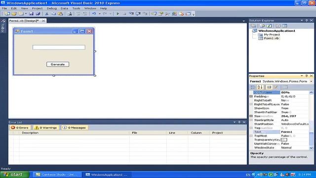 How to make a fake KeyGen ~ VB .NET ~ Part 1 By CtrlAltxGhostx смотреть онлайн
