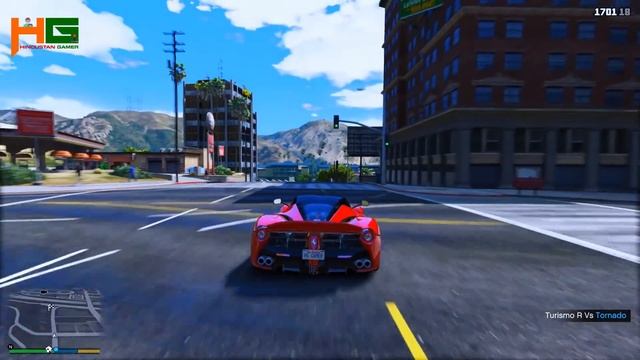 GTA 5 - Franklin`s Head To Head Car Race With Ferrari смотреть онлайн