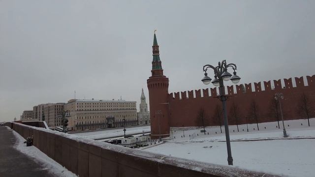 Большой Москворецкий мост в Москве \ Bolshoy Moskvoretsky Bridge in Moscow смотреть онлайн