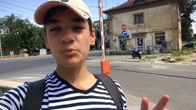 Общественный транспорт в Пловдиве, Болгария! смотреть онлайн