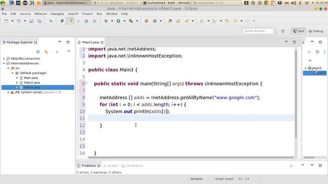 32 JAVA Networking InetAddresses смотреть онлайн