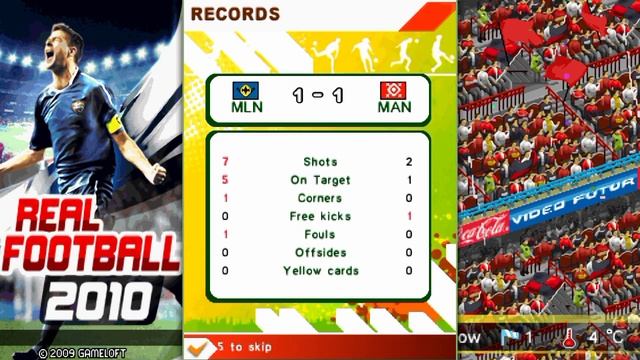 Best Java Football Game | REAL FOOTBALL 2010 смотреть онлайн