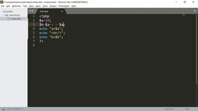 PHP operator class - 8 In Hindi Execution , Incrementing & Decrementing and Logical Operators смотреть онлайн