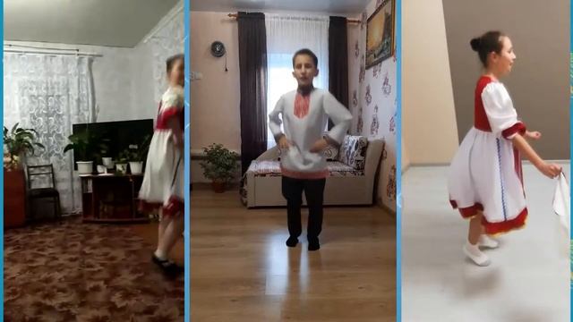 #ДКРадиозаводаДома: Образцовый хореографический коллектив «Камушка» с домашним выступлением смотреть онлайн
