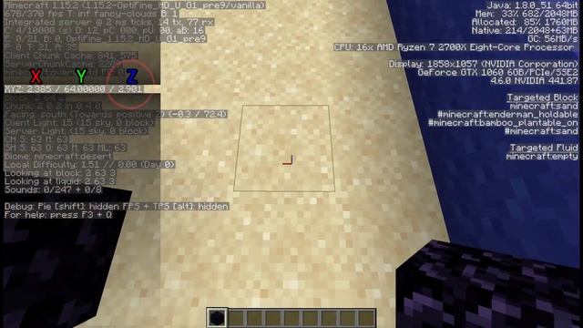 How to use Coordinates in Minecraft (Any Version) смотреть онлайн