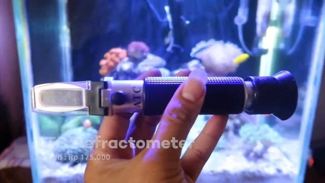 Perbandingan Alat Salinity Refractometer (Mengukur Kadar Garam) Aquarium Air Laut ASW dan NSW смотреть онлайн