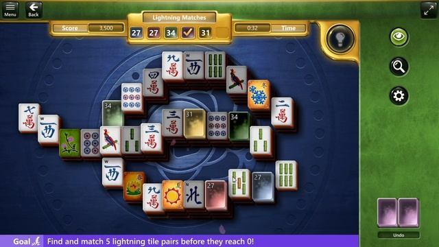 Microsoft Mahjong | Lightining Tile - Expert | March 30, 2021 | Daily Challenges смотреть онлайн