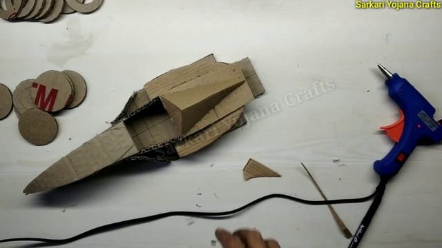 Cardboard Crafts - How To Make Ferrari Car From Cardboard | DIY Ferrari Car Craft With Cardboard