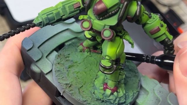 Painting the Yu Jing TAG from Infinity TAG Raid by Corvus Belli смотреть онлайн