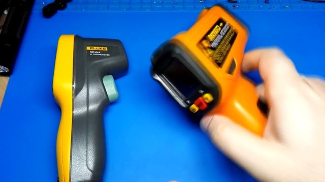 Пирометры и нюансы. КВТ MS6531 VS FLUKE 59 MAX. смотреть онлайн