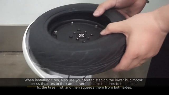 Segway Ninebot S-Plus Tire Replacement смотреть онлайн