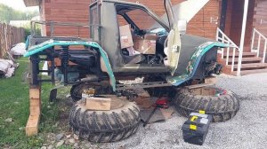 Вездеход дефектовка, разборка