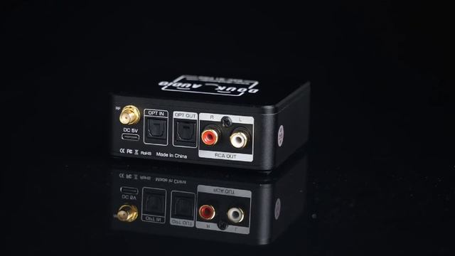 Douk Audio DAC-Q1 PRO Mini Bluetooth 5.0 Stereo Receiver Optical To RCA Converter 24B/192K LDAC