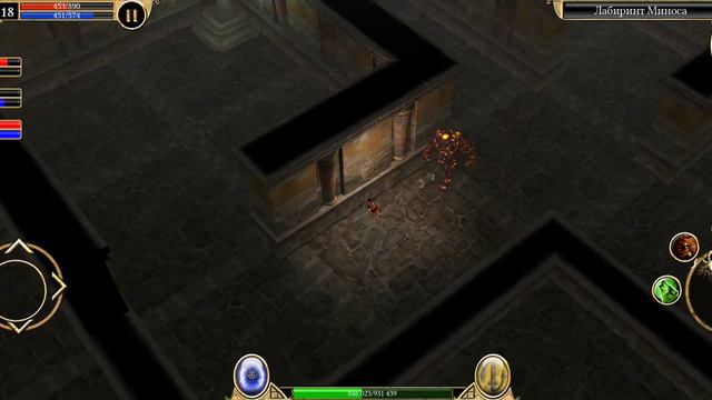 [Titan Quest, Summoner] Act I - The Blindness of the Gods (Room of the Conduit) смотреть онлайн