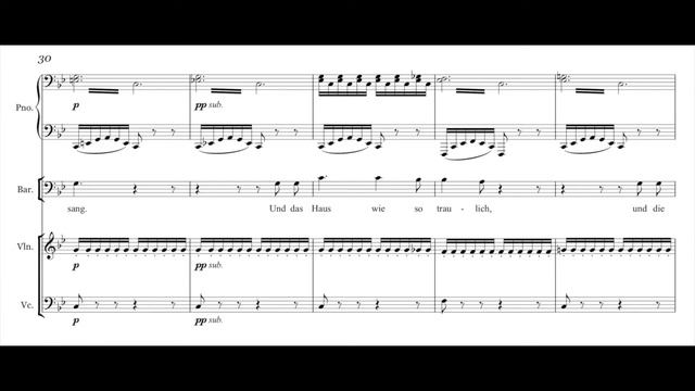 Franz Schubert: Halt! - version for baritone & piano trio, with score смотреть онлайн
