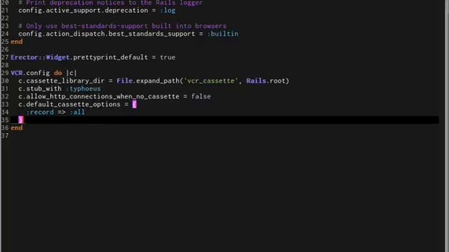 Screencast: Taping API Interactions with VCR смотреть онлайн