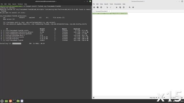 How to install FreeCAD on Linux Mint 21 смотреть онлайн