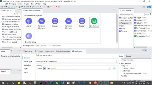 How to write Dataweave expression to convert String into Date object | Mulesoft 4 | Anypoint Studio смотреть онлайн