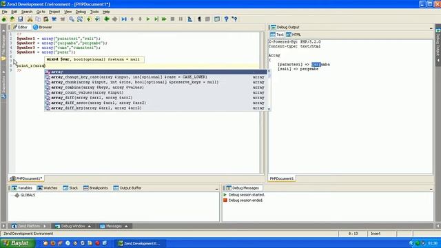 59 Php Diziler Array Merge Dizileri Birleştirmek смотреть онлайн