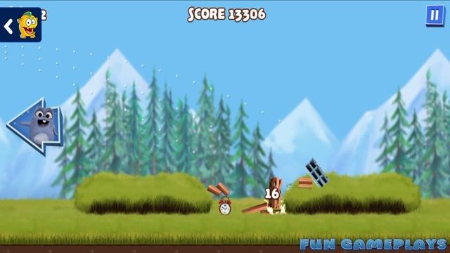 Grizzy and the Lemmings: Lemming Launch - Gameplay Walkthrough - Part 79 (Android, IOS) смотреть онлайн