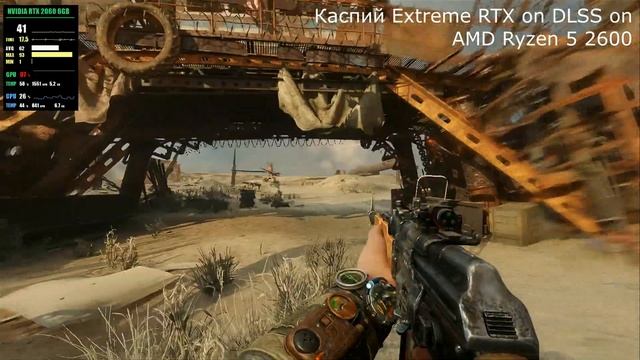 Каспий Metro Exodus Ranger Update RTX 2060 test FPS смотреть онлайн