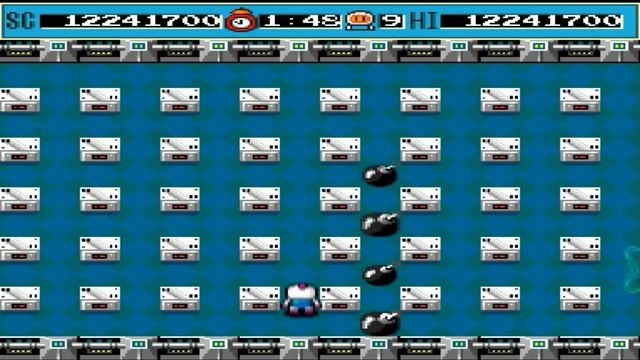 Bomberman Turbografx-16: White Bomberman Vs Black Bomberman (Patrol Bombermen) Final Boss [1] (HD) смотреть онлайн