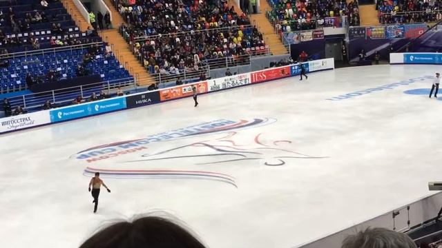 Разминка Михаила Коляды на Cup Rostelecom 2016, Кубок Ростелеком смотреть онлайн