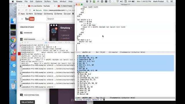 Interpreter/Compiler Course Week 18 смотреть онлайн