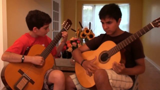 Borna and Simon play Tango Flamenco смотреть онлайн