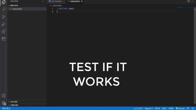 Create a HTML FILE in Visual Studio (VS Code) | Learn Simple Way To Create A HTML File in VS Code смотреть онлайн