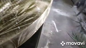 покраска лодки «южанка» в комуфляж   «очерет»