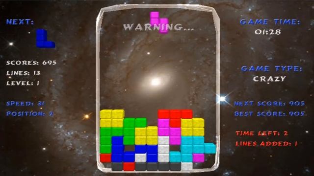 Tetris Arena - Crazy смотреть онлайн