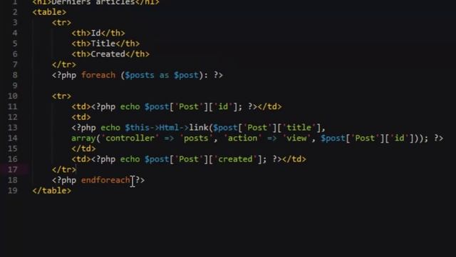 CAKEPHP de A à Z - 16 - TP1 Création d'un Blog avec CakePHP (Partie 2) смотреть онлайн