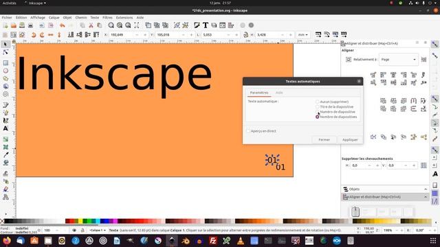 Tuto inkscape : faire une présentation interactive et animée (partie 1) смотреть онлайн