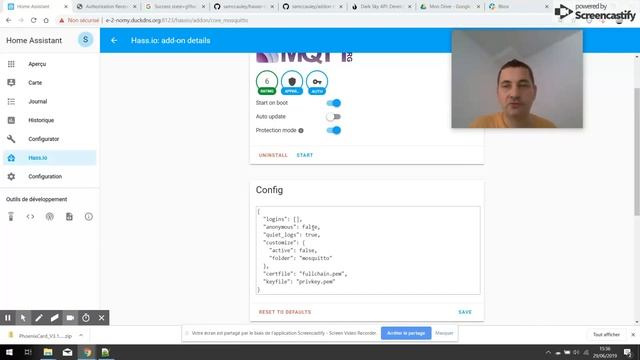 #4 Modules fondamentaux - suite - (Google drive backup/mosquitto Broker) et premières intégrations смотреть онлайн