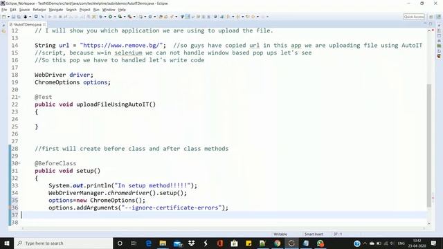 Simple AutoIT Tutorial | Download and installation steps| Practical Demo with Selenium,TestNG &Mave смотреть онлайн