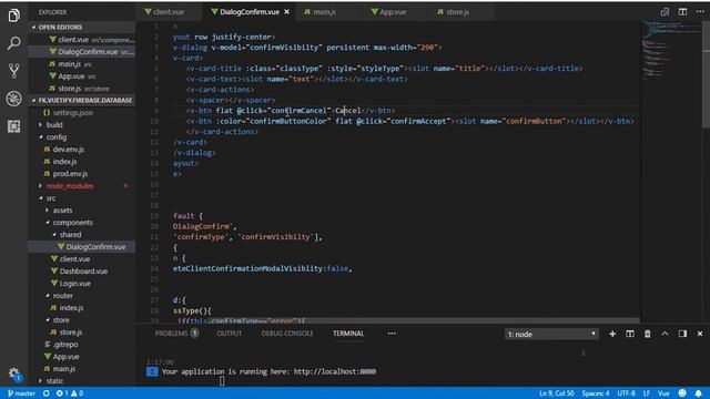 16. Moved the delete confirmation to a sub component смотреть онлайн