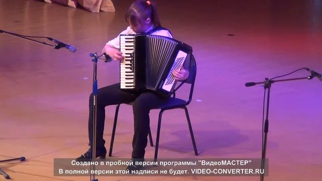 Татьяна Клепикова (10 лет). Г. Никишин. Озорная полька. смотреть онлайн
