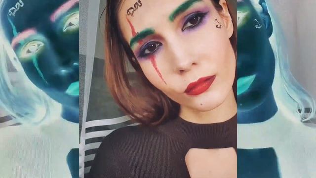 Макияж Джокера на Хеллоуин, Joker Halloween Makeup, Грим на хеллоуин, образ Джокера самой себе смотреть онлайн