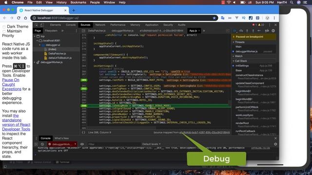React Native #3: How to DEBUG in REACT NATIVE смотреть онлайн