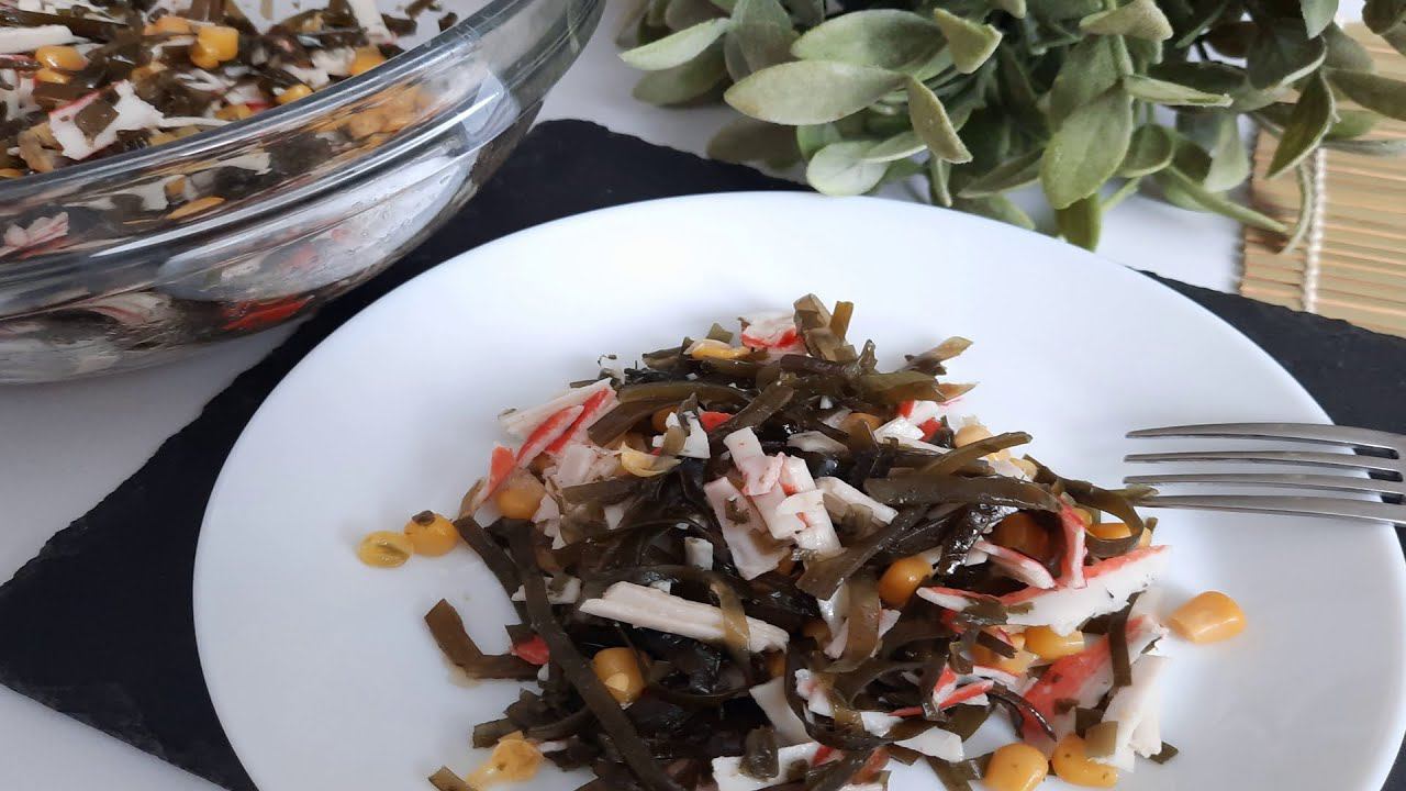 САЛАТ за две минуты, без майонеза. Даже нож НЕ ПОТРЕБУЕТСЯ. смотреть онлайн