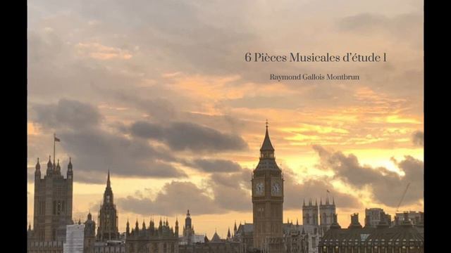 Raymond Gallois Montbrun : 6 Pièces Musicales d’étude 1 смотреть онлайн