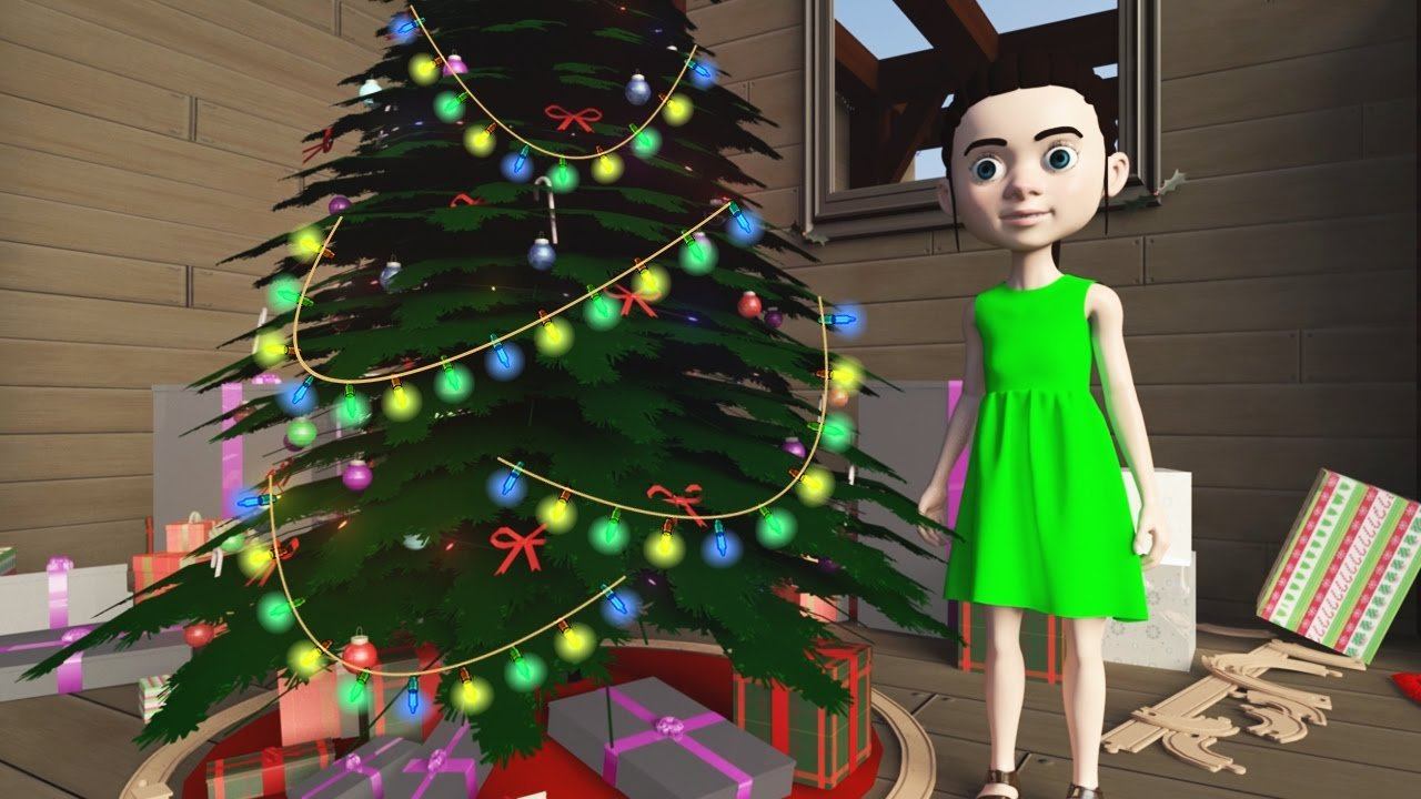 В Лесу Родилась Елочка - Песни для детей - Новогодняя песенка смотреть онлайн