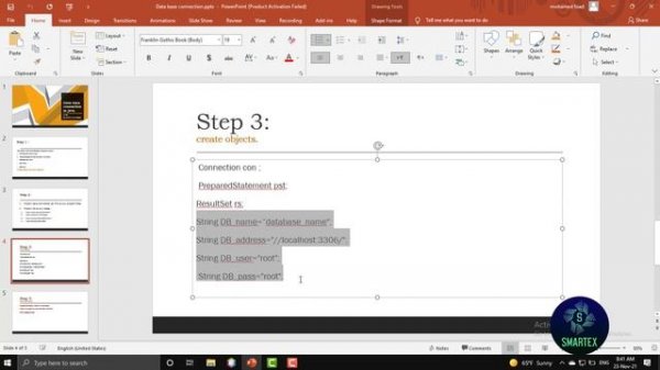 JAVA JDBC : Database connection with java apps ربط برامج جافا بقواعد بيانات my sqL