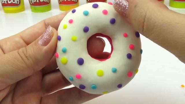 Пластилин для детей, делаем фруктовые тортики смотреть онлайн