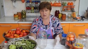 ВСЕ ПРОСЯТ ЭТОТ РЕЦЕПТ! ПОМИДОРЫ СО СЛИВАМИ, ПОМИДОРЫ С ВИНОГРАДОМ, ПОМИДОРЫ С ЯБЛОКАМИ.