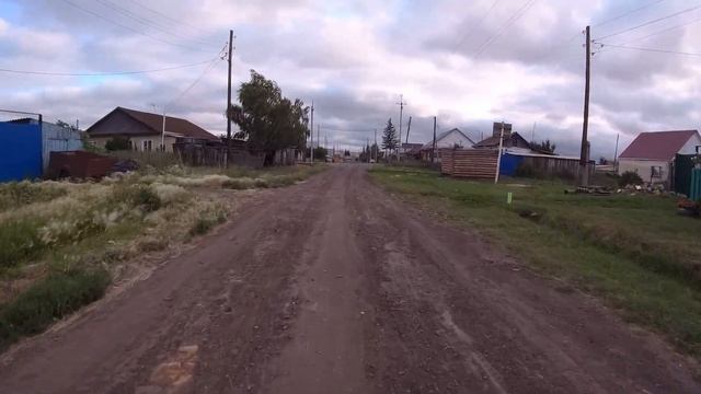 Тюкалинск. Ул. Октябрьская, ул.Чапаева, ул. Коммунистическая.