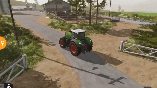 Selling And Providing Straw To Cows, Pigs! Animals Farm FS20 смотреть онлайн