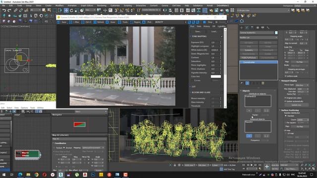 3ds MAX СТРОИМ ДОМ Дополнения Парковая скульптура смотреть онлайн
